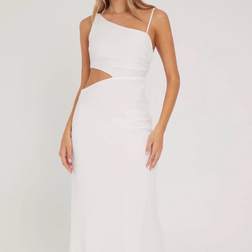 White Women's Dress